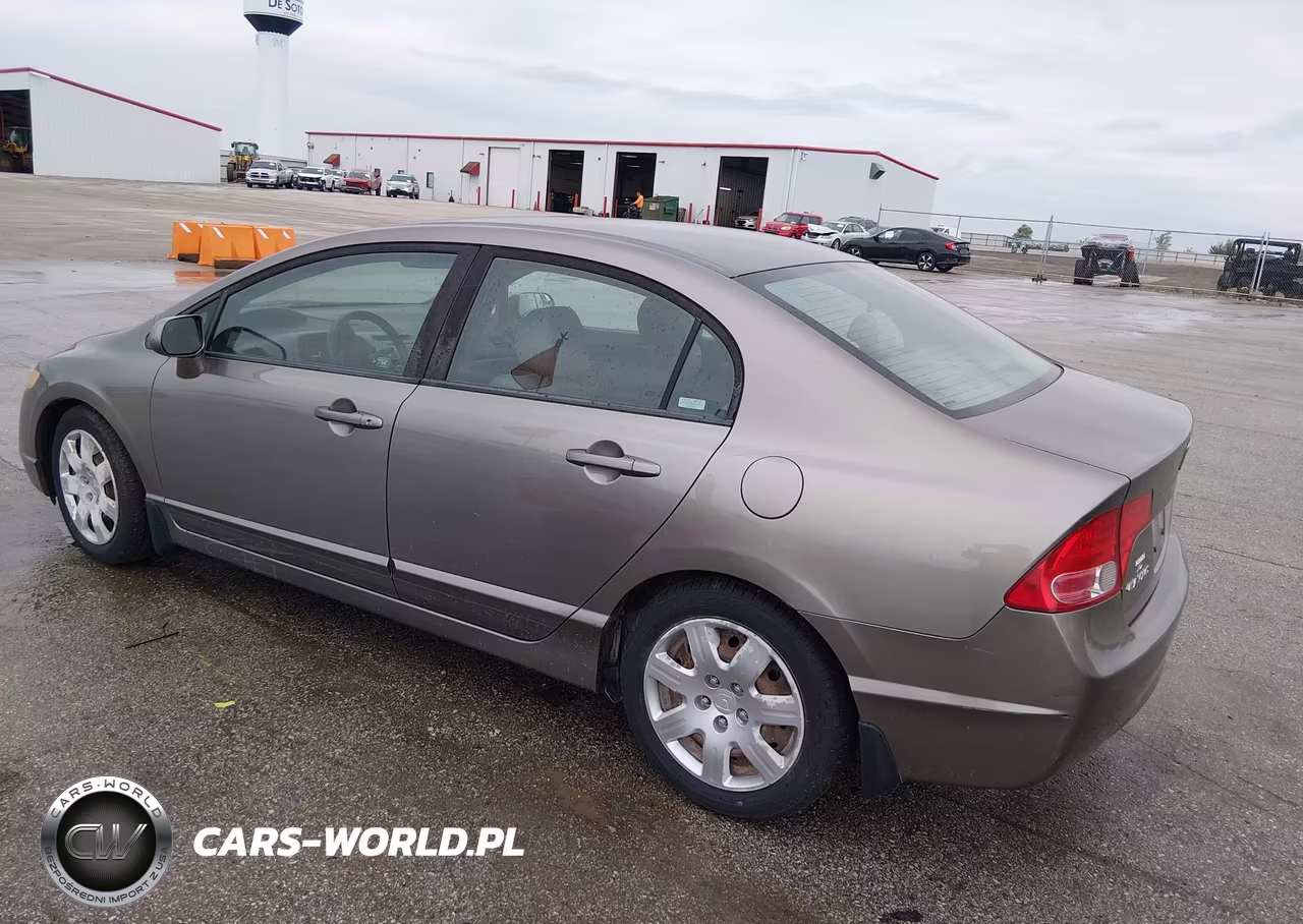 2008 Honda Civic Lx VIN:1HGFA16578L071241 - 3