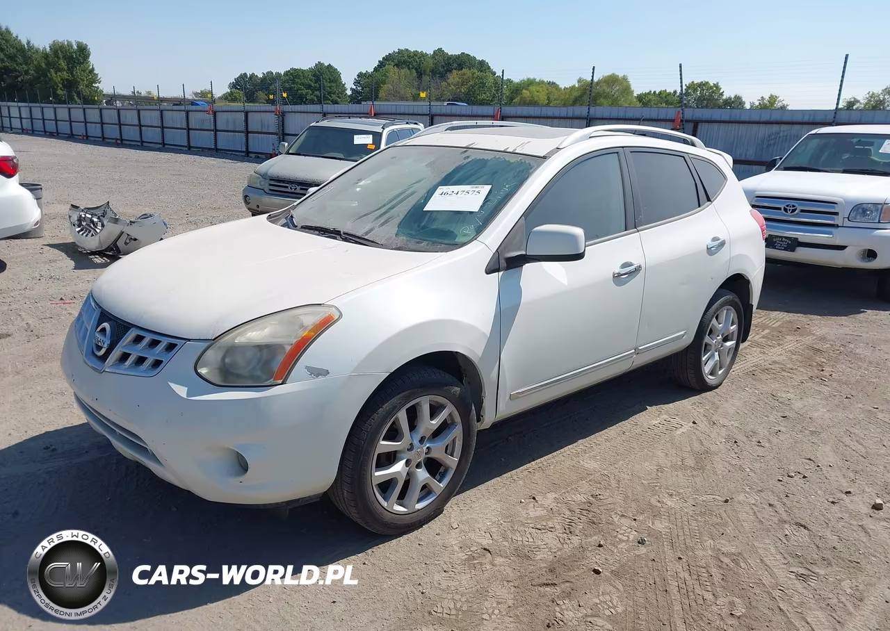 2011 Nissan Rogue Sv VIN:JN8AS5MV1BW265385 - 2