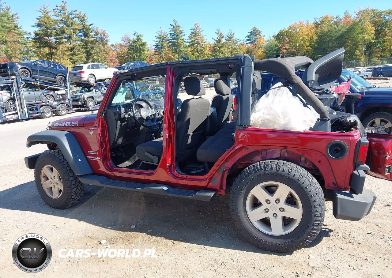 2012 Jeep Wrangler Unlimited Sport VIN:1C4BJWDG0CL286659 - 15