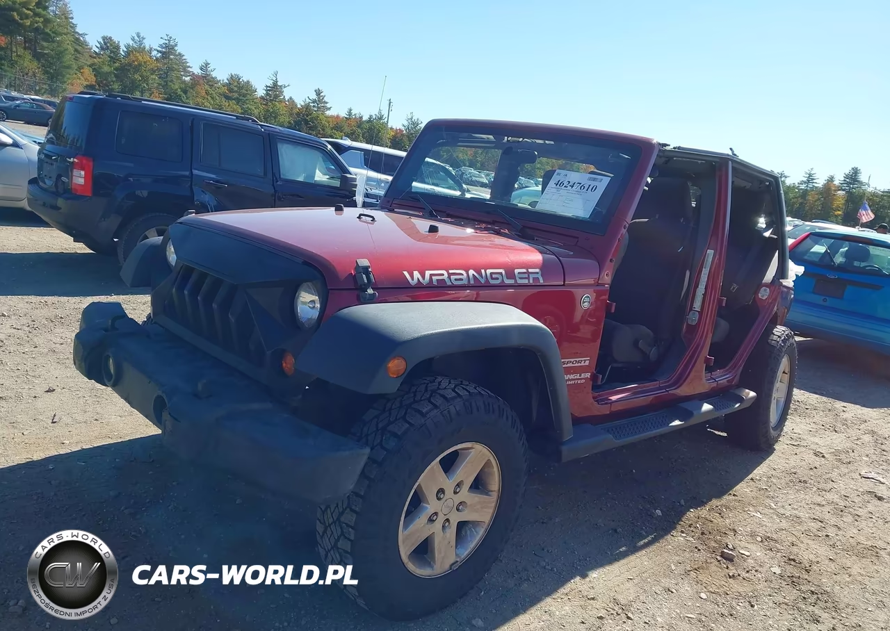 2012 Jeep Wrangler Unlimited Sport VIN:1C4BJWDG0CL286659 - 2