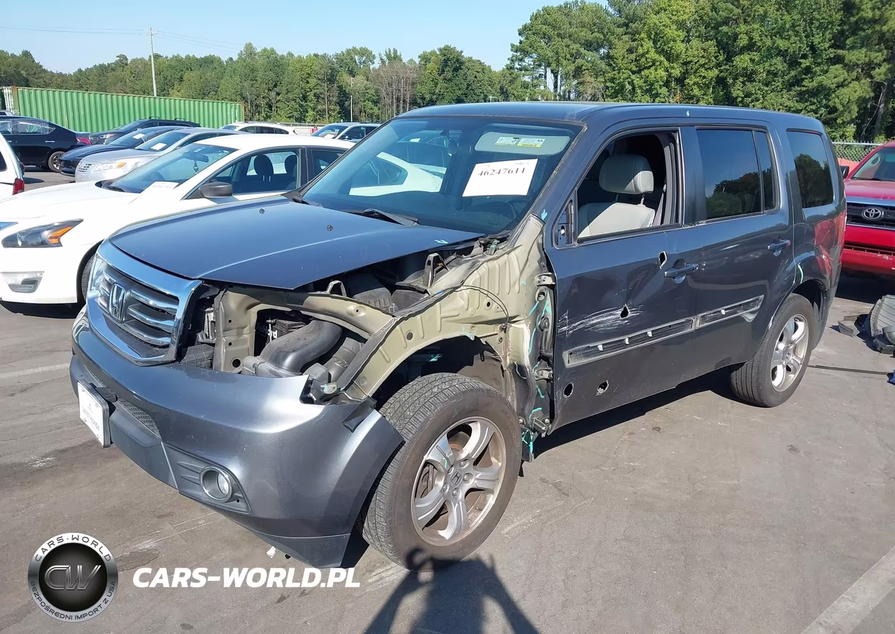 2013 Honda Pilot Ex VIN:5FNYF3H46DB035630 - 2
