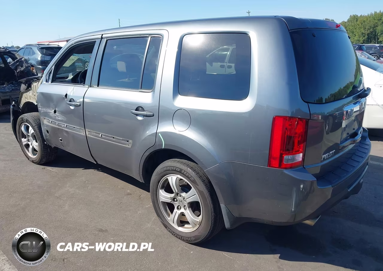 2013 Honda Pilot Ex VIN:5FNYF3H46DB035630 - 3