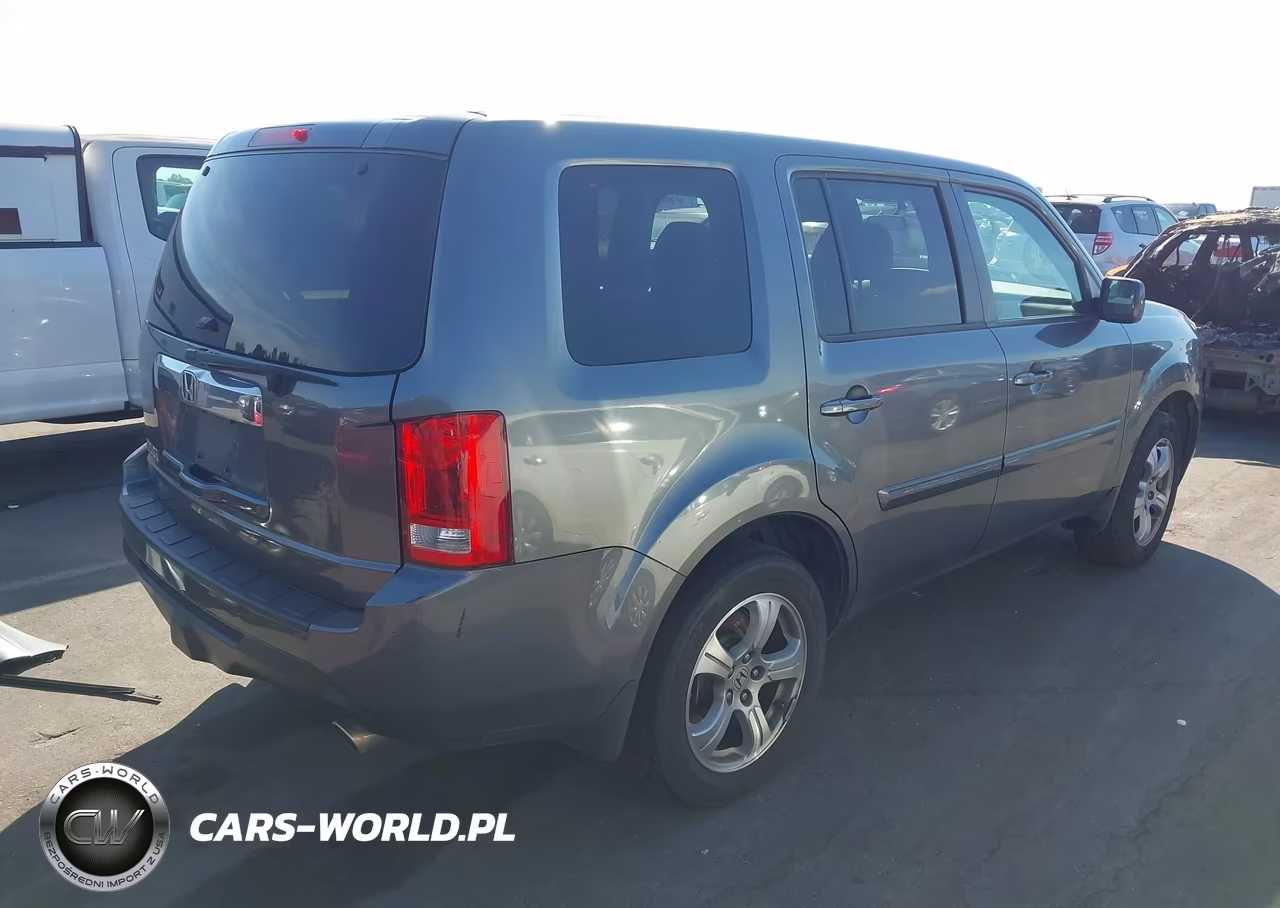 2013 Honda Pilot Ex VIN:5FNYF3H46DB035630 - 4