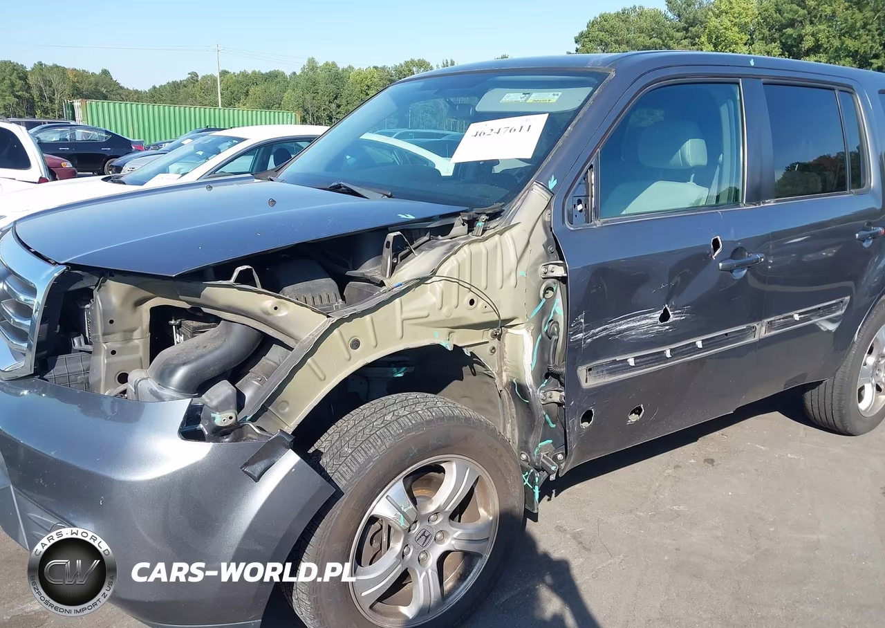 2013 Honda Pilot Ex VIN:5FNYF3H46DB035630 - 6