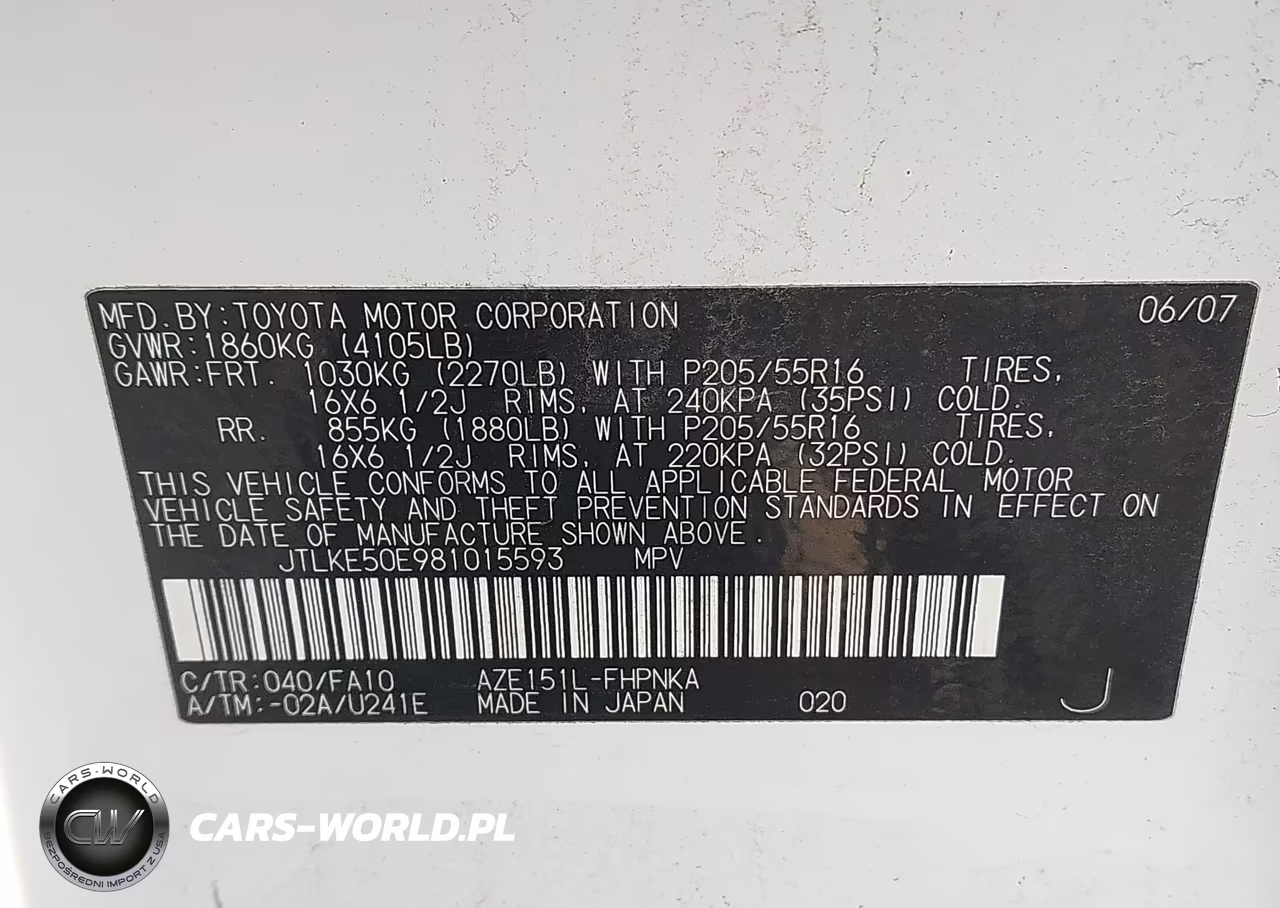 2008 Scion Xb VIN:JTLKE50E981015593 - 9