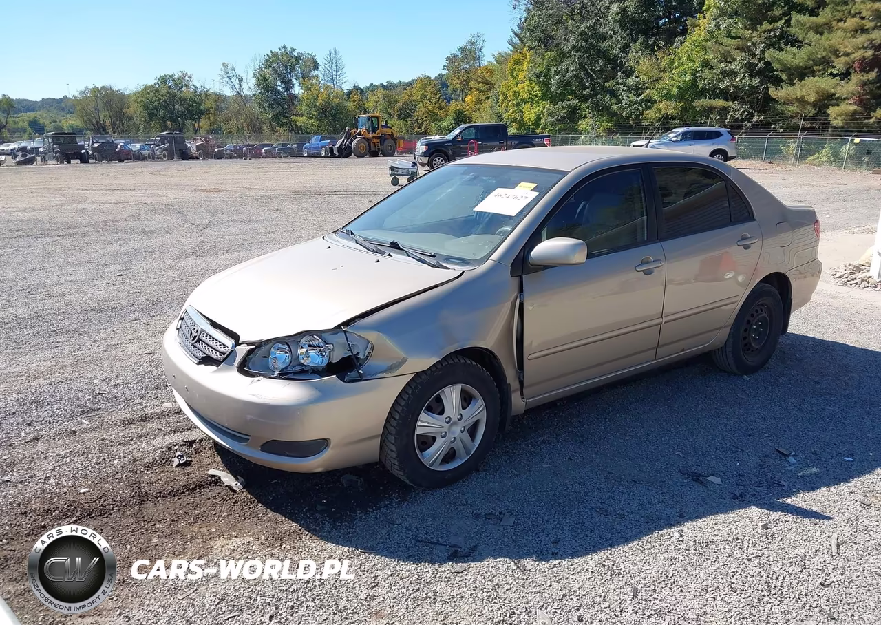 2008 Toyota Corolla Le VIN:2T1BR30E68C935052 - 2