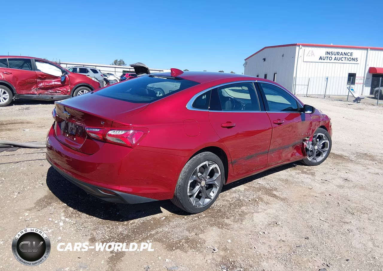 2020 Chevrolet Malibu Fwd Lt VIN:1G1ZD5ST6LF128575 - 4