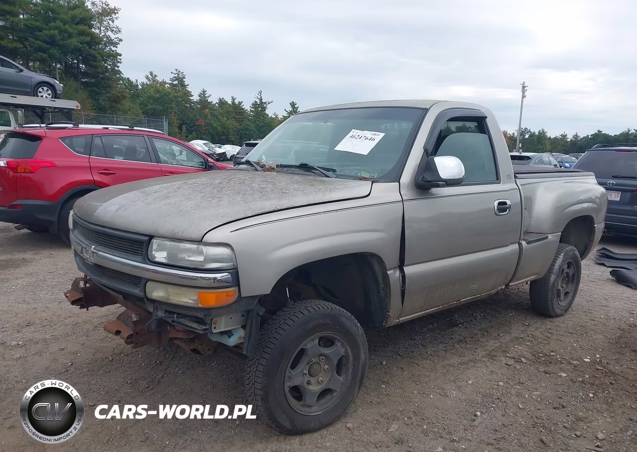 2001 Chevrolet Silverado 1500 Ls VIN:1GCEK14V81Z243161 - 2