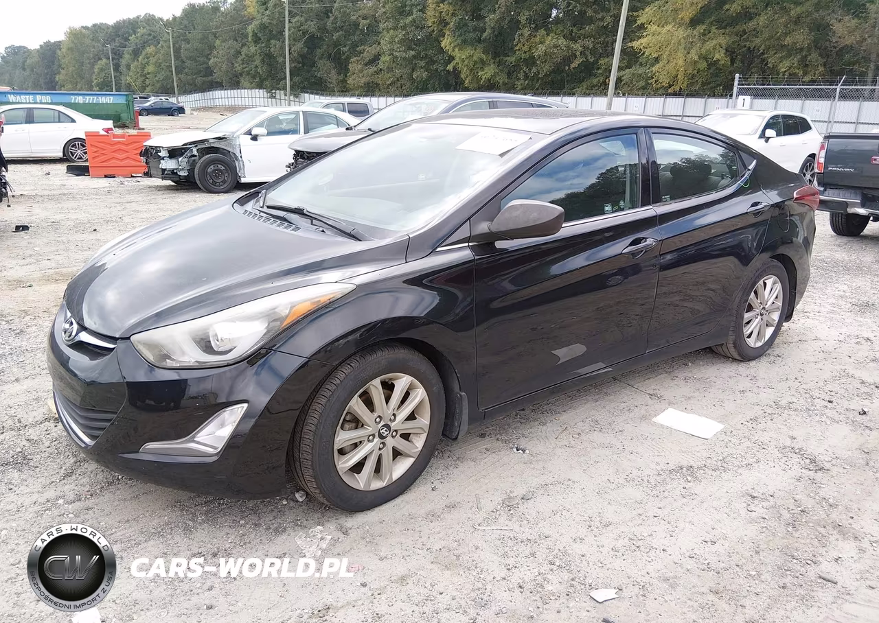 2015 Hyundai Elantra Se VIN:KMHDH4AE2FU298768 - 2