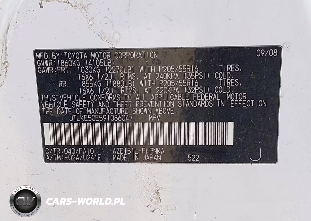 2009 Scion Xb VIN:JTLKE50E591086047 - 9