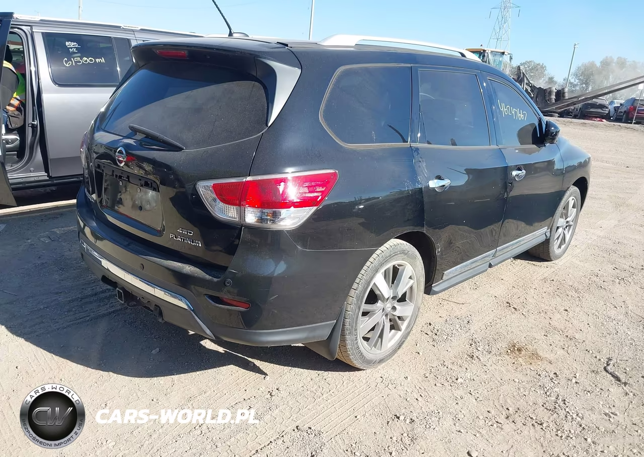 2013 Nissan Pathfinder Platinum VIN:5N1AR2MM6DC631788 - 4