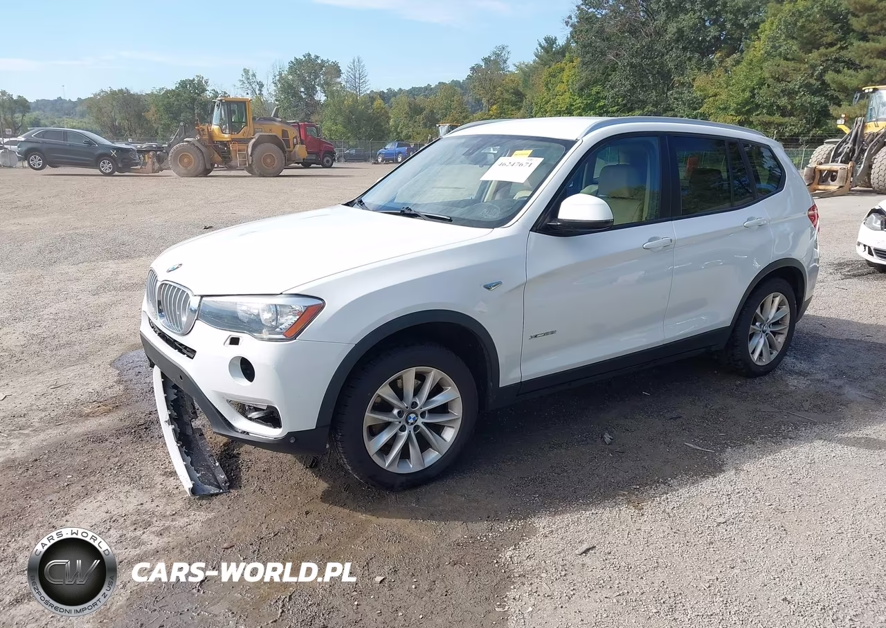 2016 BMW X3 xDrive28I VIN:5UXWX9C54G0D91635 - 2