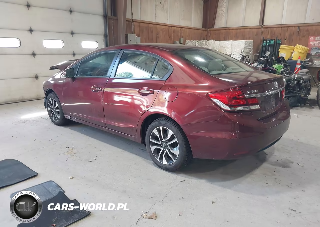 2014 Honda Civic Ex VIN:2HGFB2F88EH501591 - 3