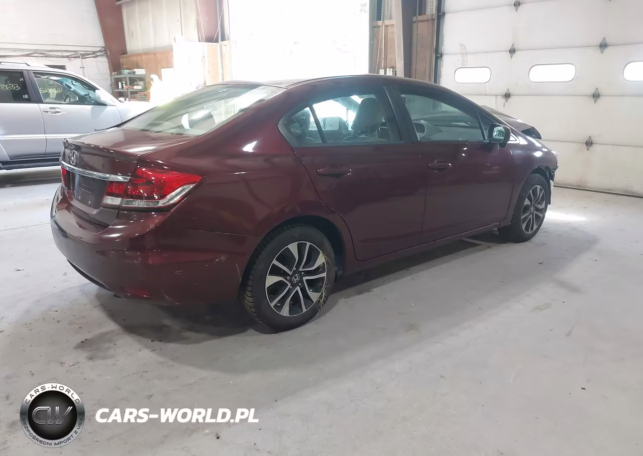 2014 Honda Civic Ex VIN:2HGFB2F88EH501591 - 4