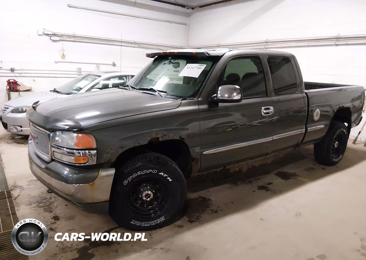 2002 GMC Sierra 1500 Sle VIN:2GTEK19T321274982 - 2
