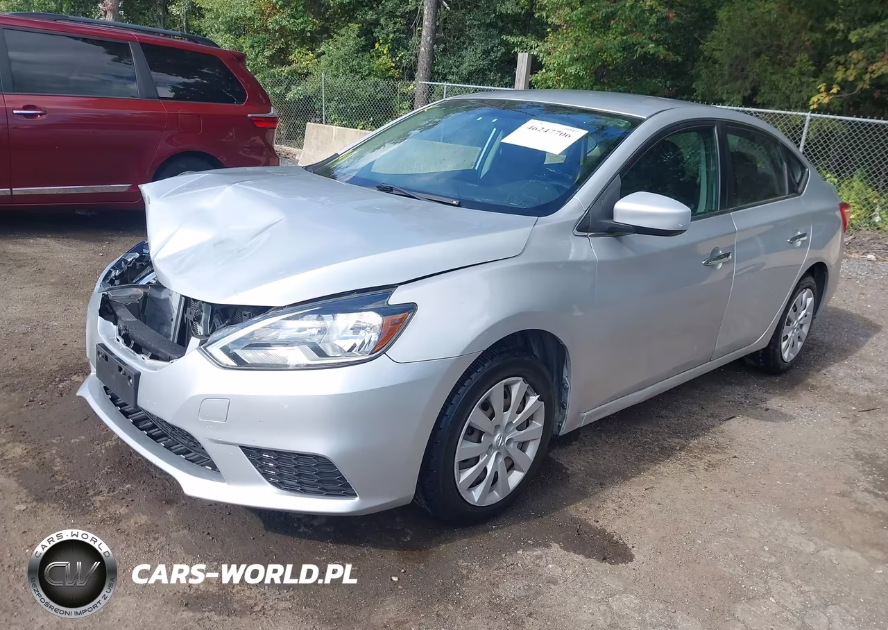 2017 Nissan Sentra Sv VIN:3N1AB7AP8HL655589 - 2
