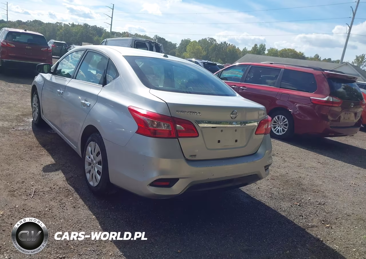 2017 Nissan Sentra Sv VIN:3N1AB7AP8HL655589 - 3