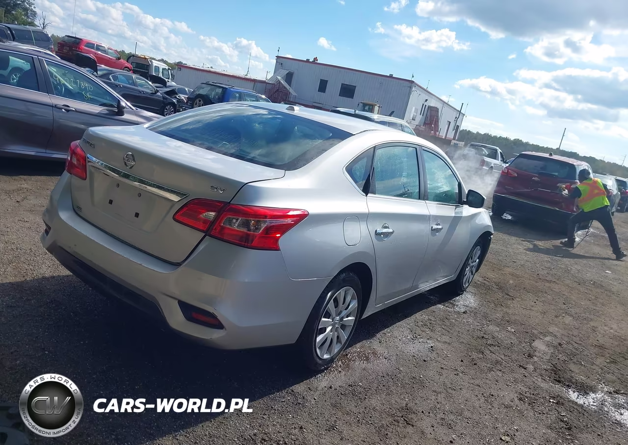 2017 Nissan Sentra Sv VIN:3N1AB7AP8HL655589 - 4