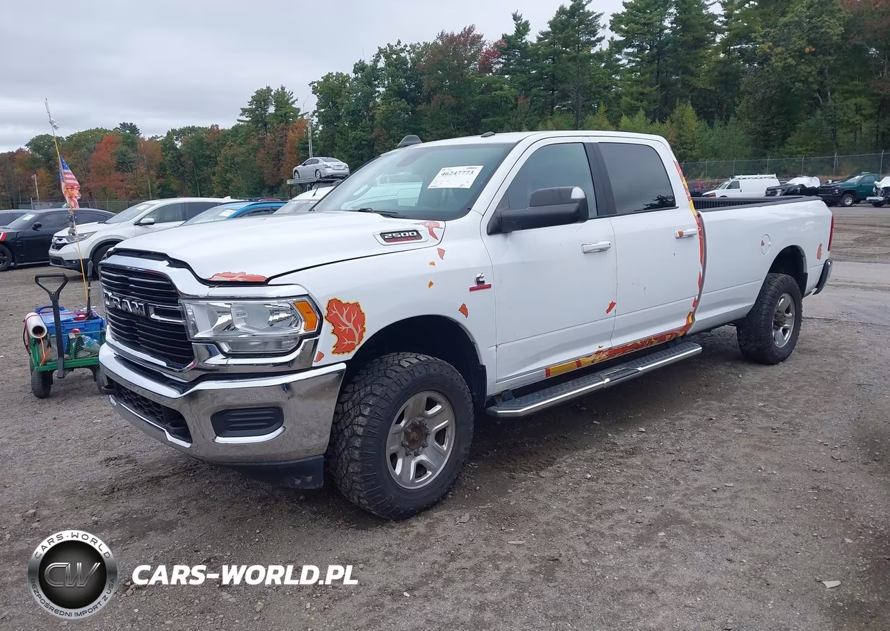 2021 Ram 2500 Big Horn 4X4 8' Box VIN:3C6UR5JL9MG508652 - 2