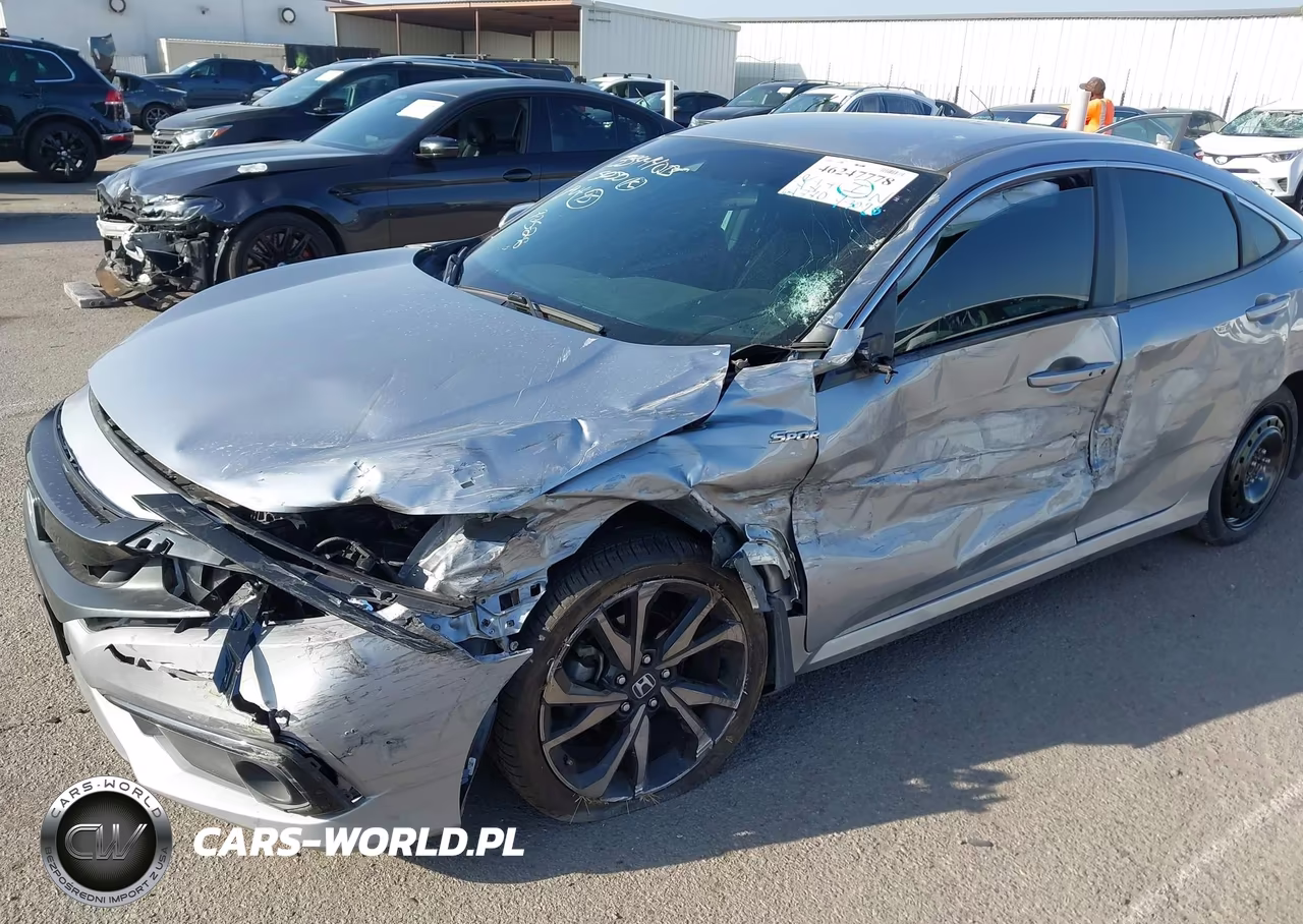 2019 Honda Civic Sport VIN:2HGFC2F84KH603463 - 13