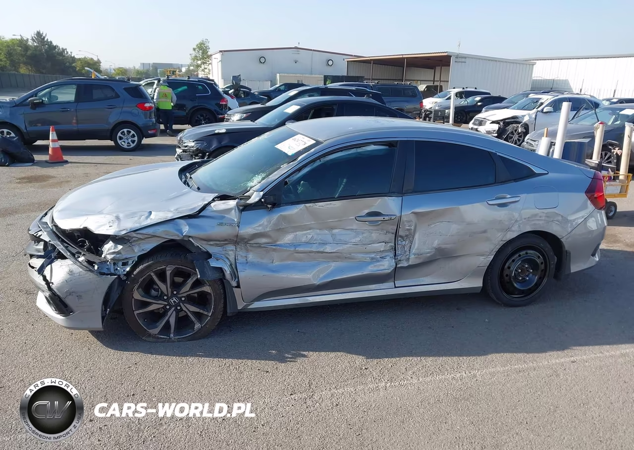 2019 Honda Civic Sport VIN:2HGFC2F84KH603463 - 18