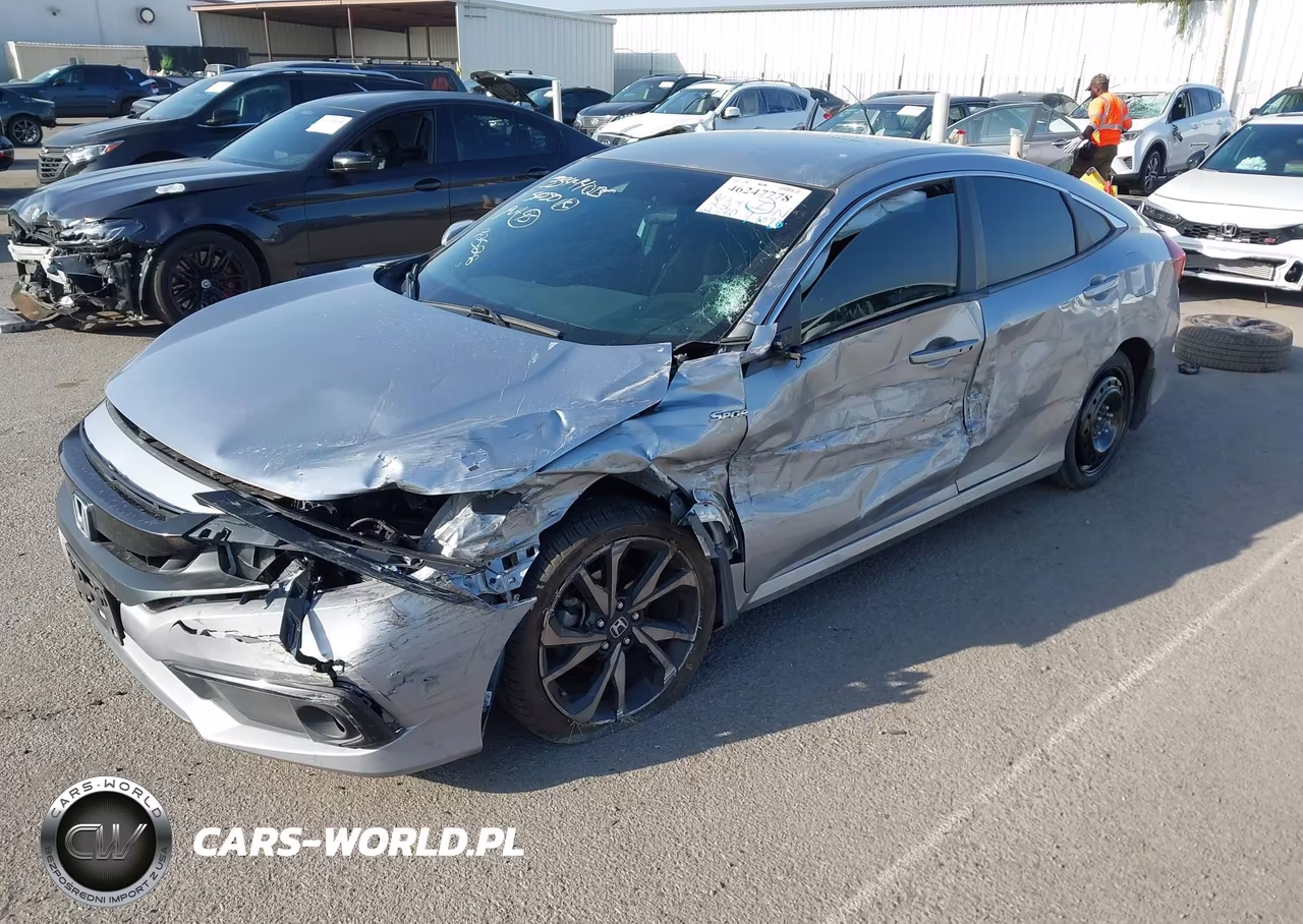2019 Honda Civic Sport VIN:2HGFC2F84KH603463 - 2