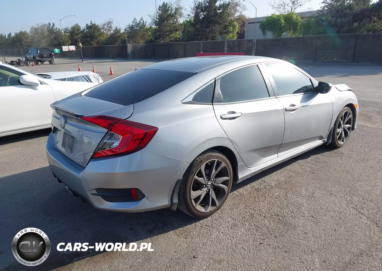 2019 Honda Civic Sport VIN:2HGFC2F84KH603463 - 4