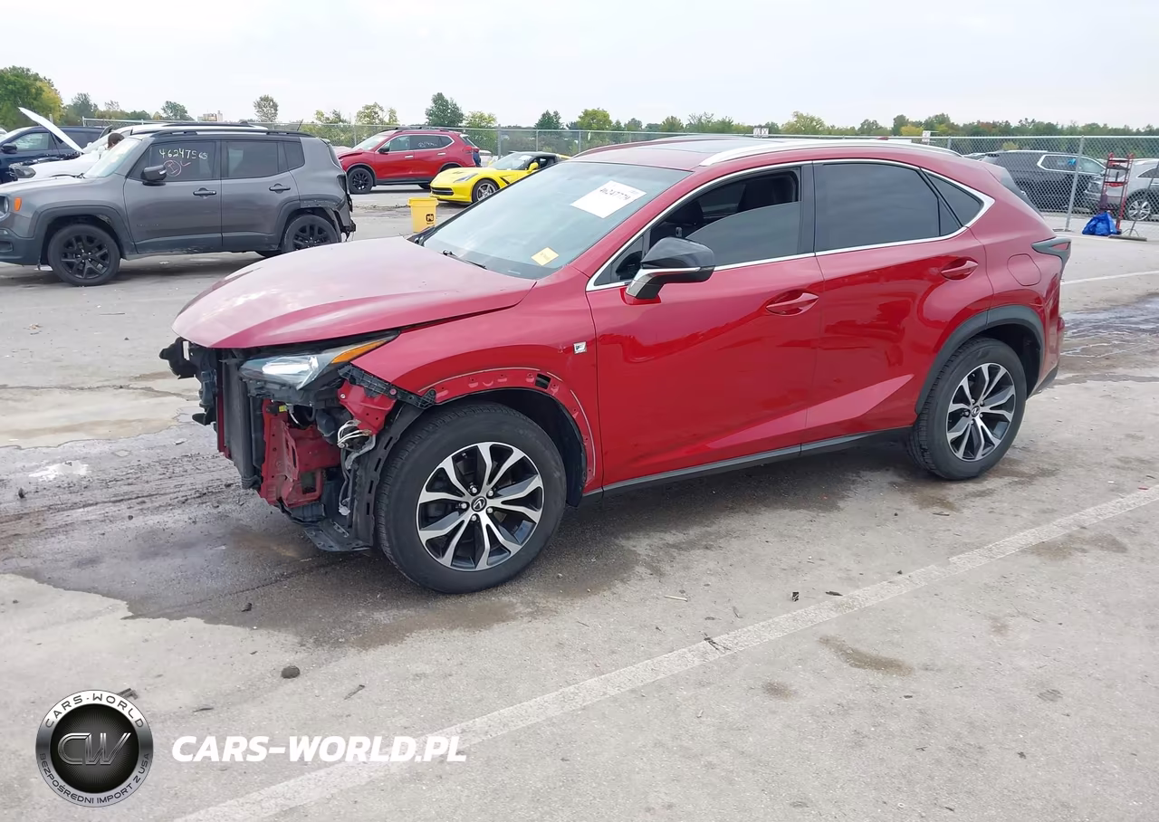 2015 Lexus Nx 200T F Sport VIN:JTJBARBZ9F2010929 - 2