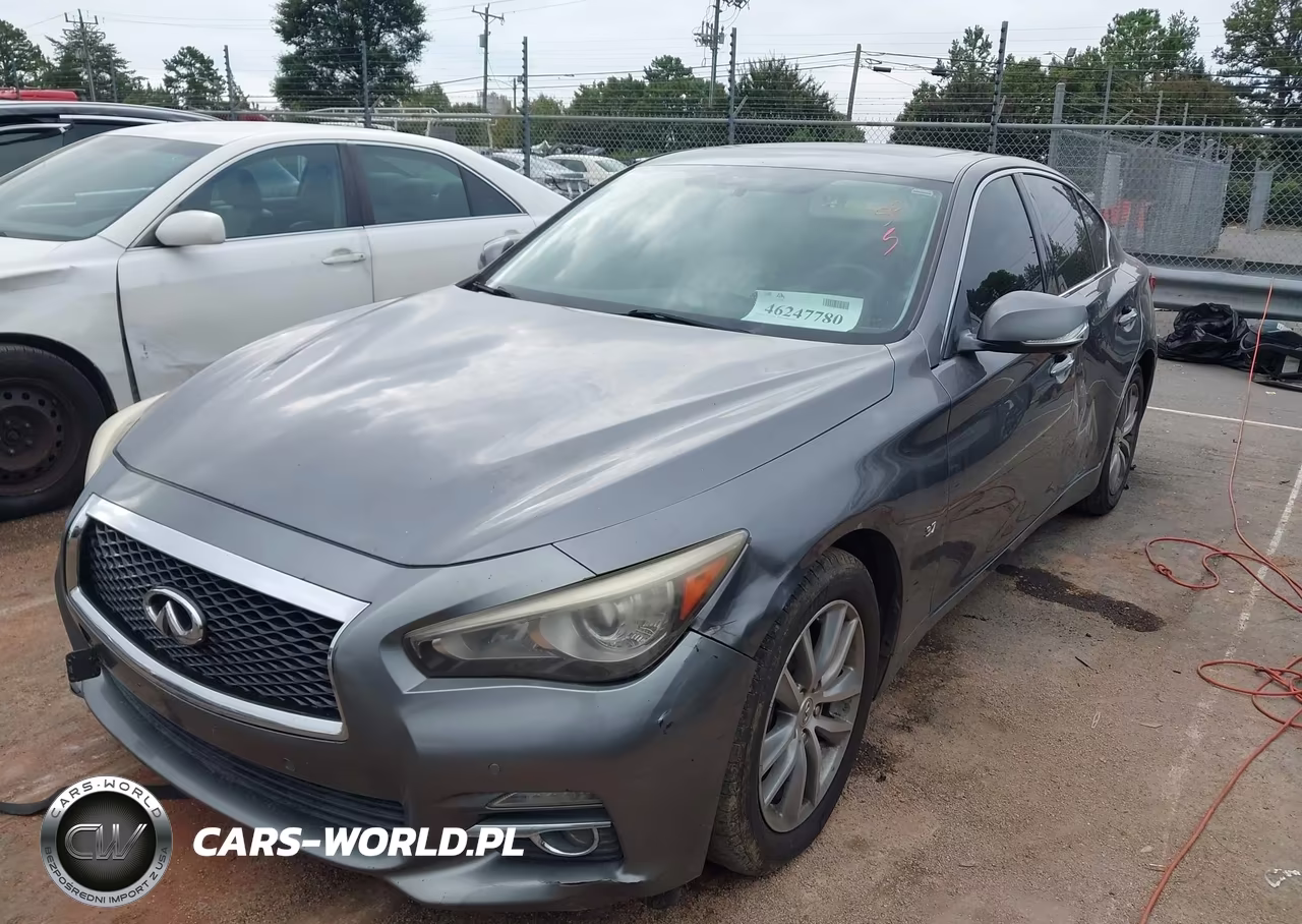 2014 Infiniti Q50 Premium VIN:JN1BV7AR0EM689010 - 2