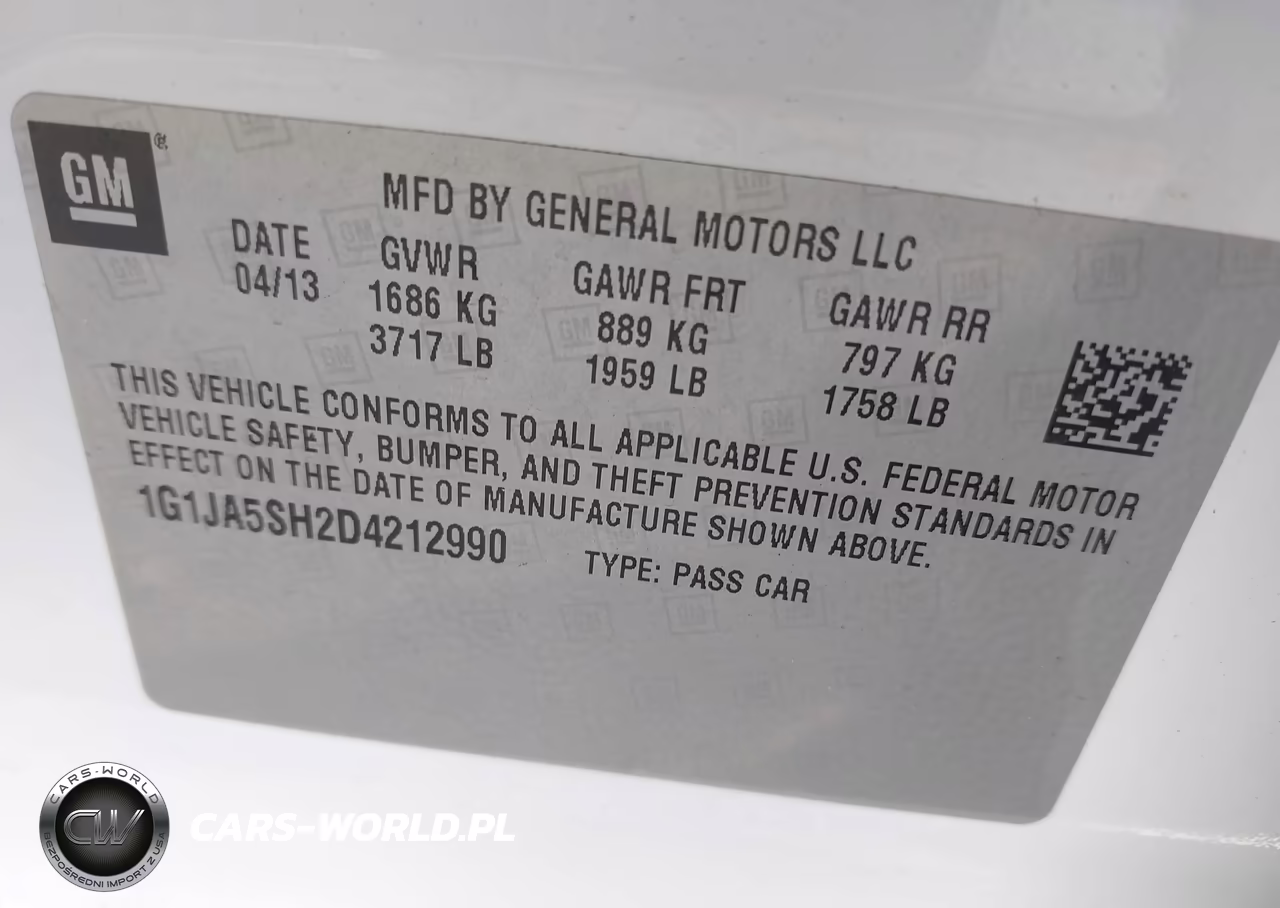 2013 Chevrolet Sonic Ls Auto VIN:1G1JA5SH2D4212990 - 9