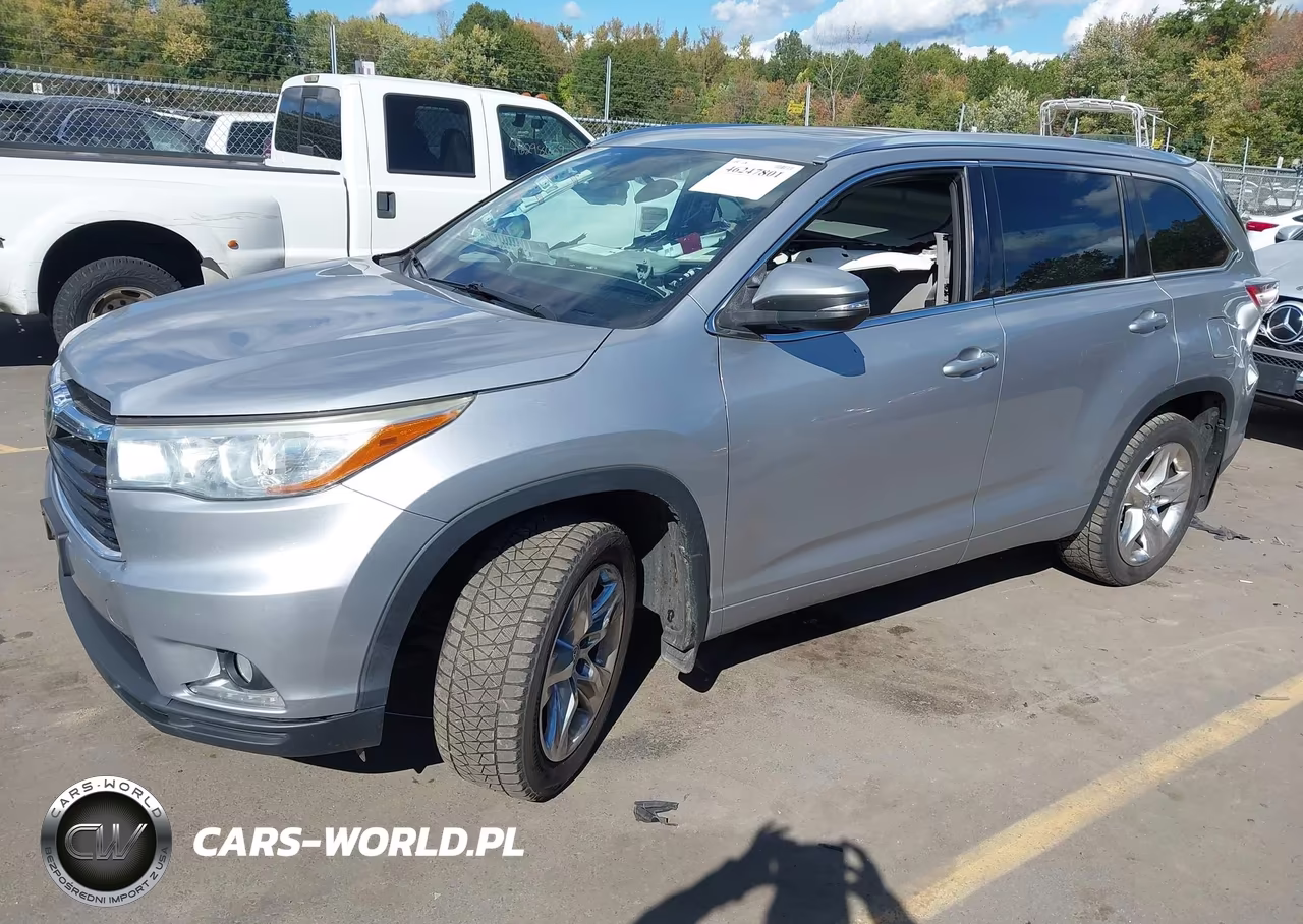 2015 Toyota Highlander Limited V6 VIN:5TDDKRFH5FS126308 - 2