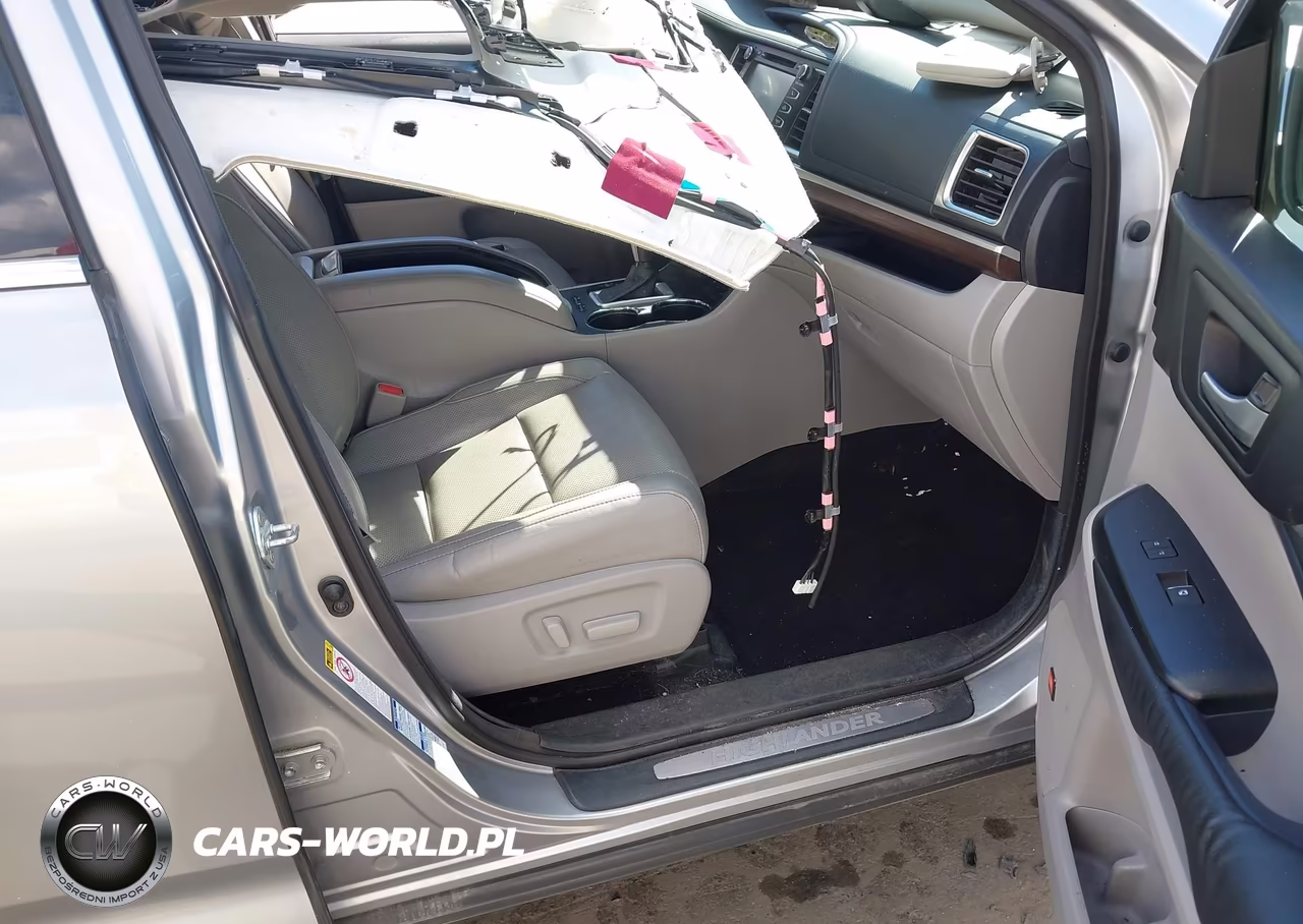 2015 Toyota Highlander Limited V6 VIN:5TDDKRFH5FS126308 - 5
