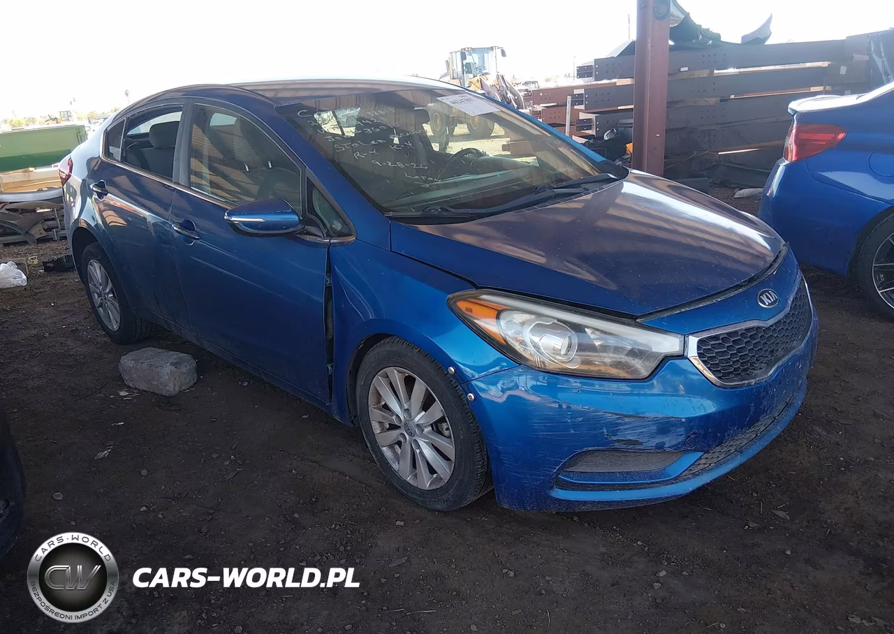 2014 Kia Forte Ex VIN:KNAFX4A86E5049423 - 1