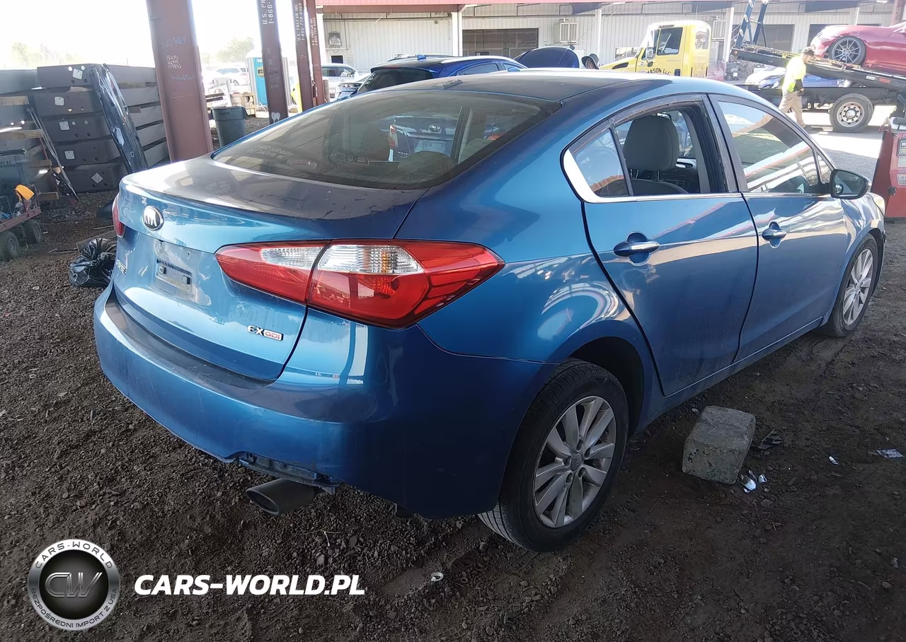 2014 Kia Forte Ex VIN:KNAFX4A86E5049423 - 4