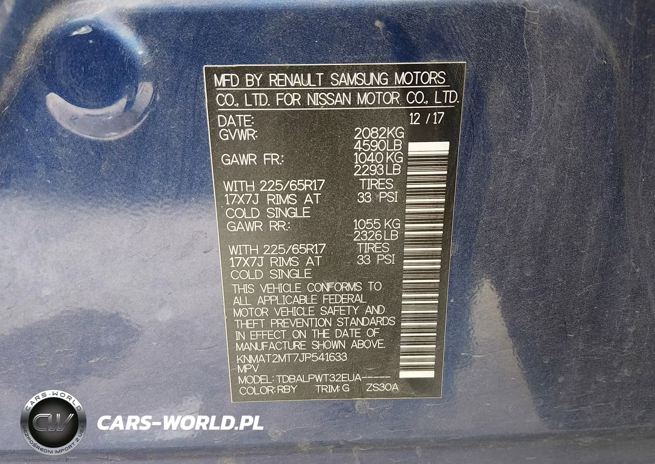 2018 Nissan Rogue S VIN:KNMAT2MT7JP541633 - 9