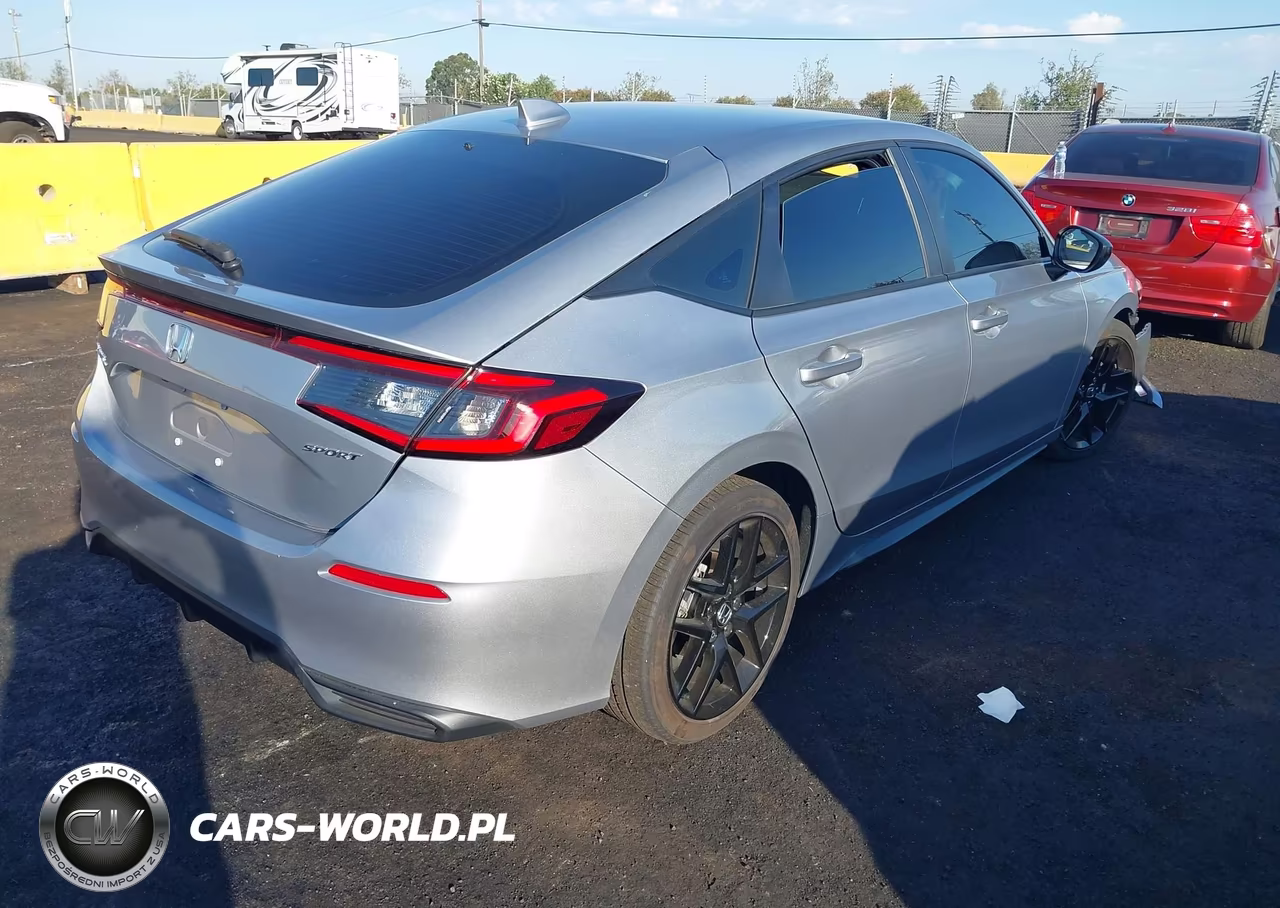 2025 Honda Civic Sedan Sport VIN:19XFL2H86SE025518 - 4