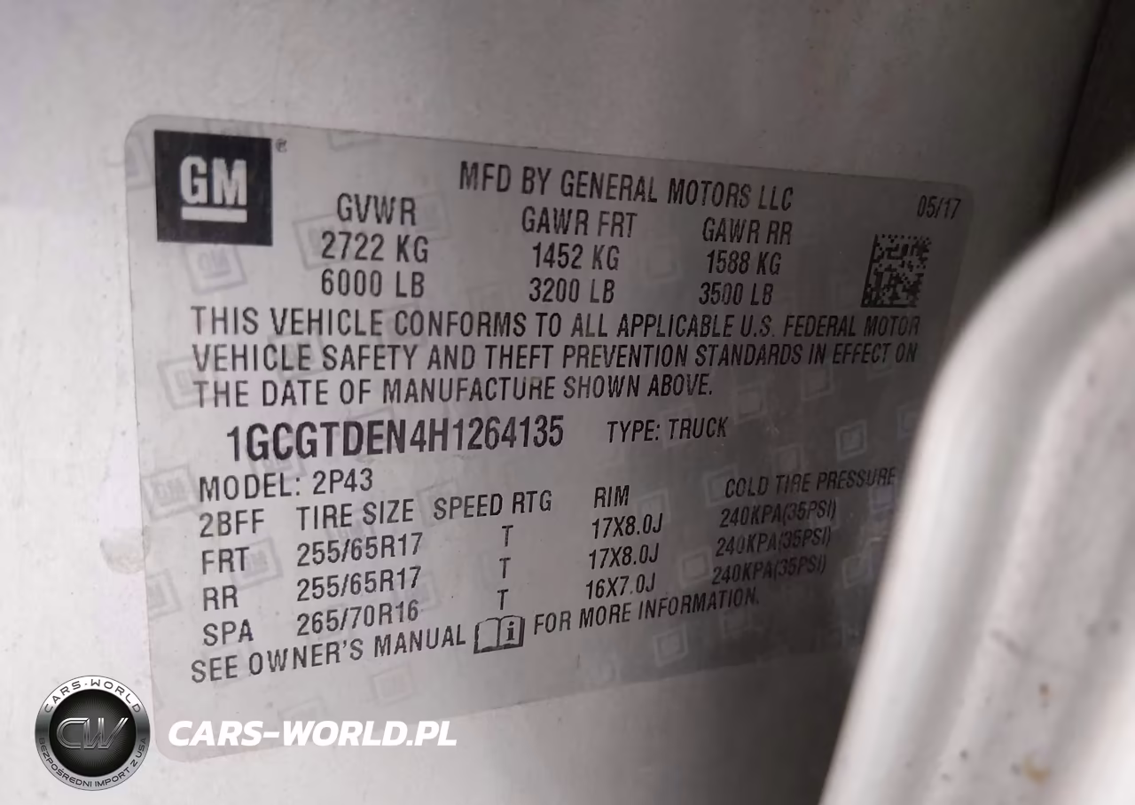 2017 Chevrolet Colorado Z71 VIN:1GCGTDEN4H1264135 - 9