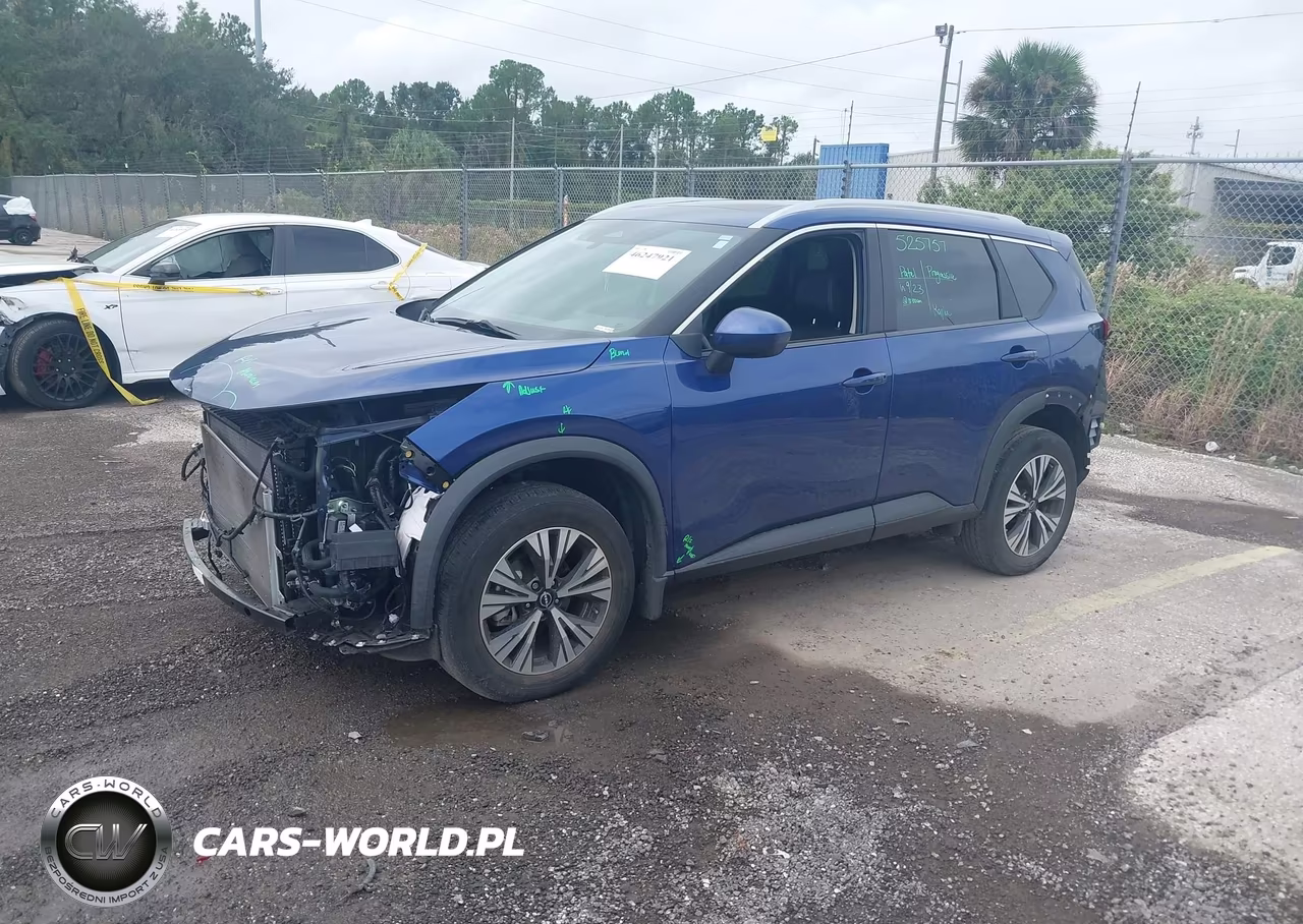 2023 Nissan Rogue Sv Fwd VIN:5N1BT3BA6PC936507 - 2