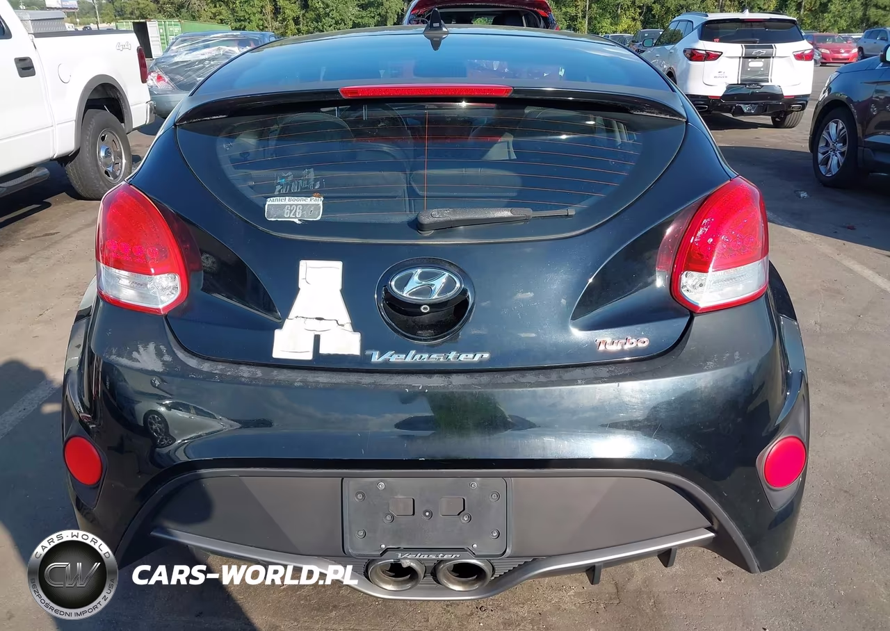 2016 Hyundai Veloster Turbo VIN:KMHTC6AE5GU281566 - 16