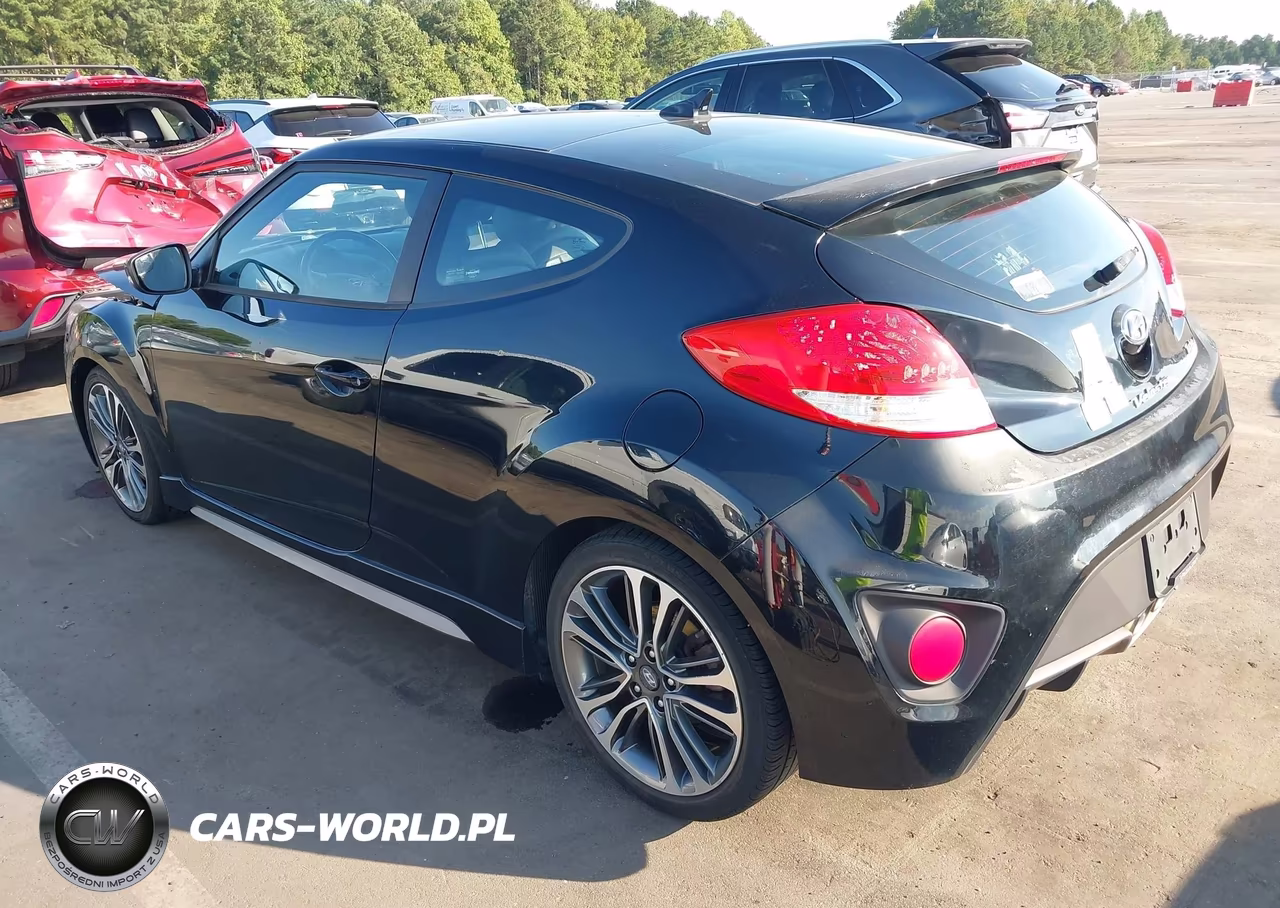 2016 Hyundai Veloster Turbo VIN:KMHTC6AE5GU281566 - 3