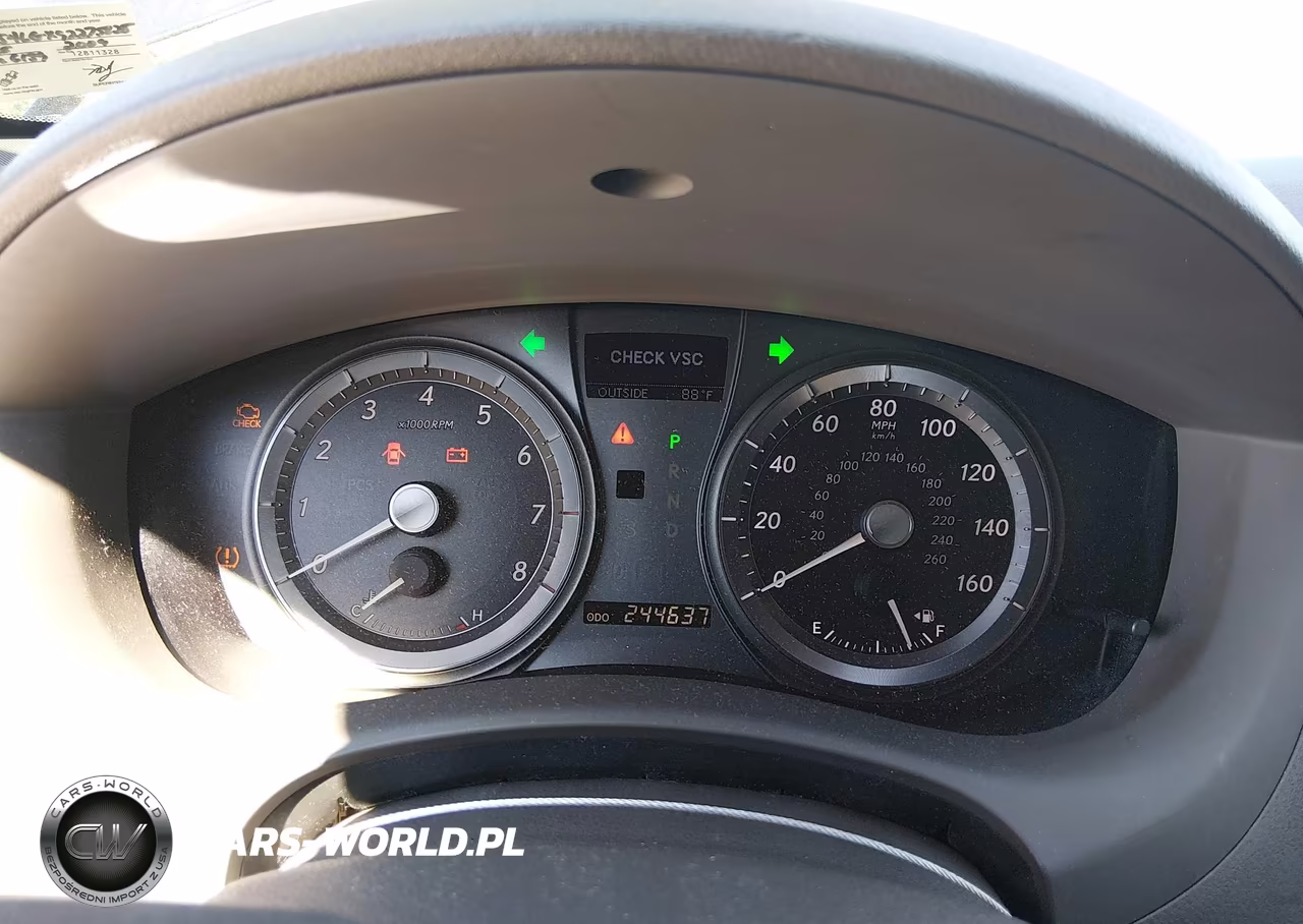 2009 Lexus Es 350 VIN:JTHBJ46GX92275828 - 7