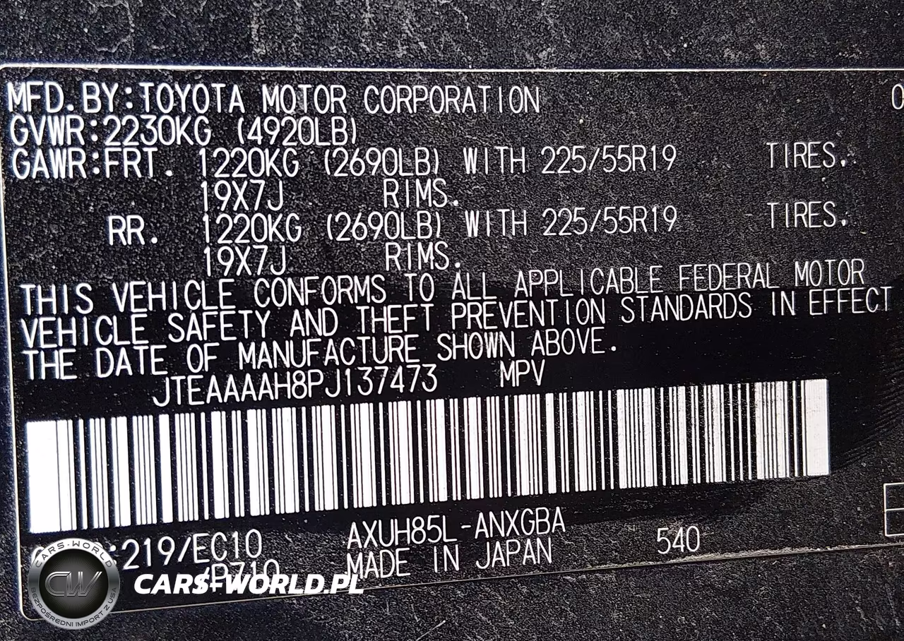 2023 Toyota Venza Xle VIN:JTEAAAAH8PJ137473 - 9