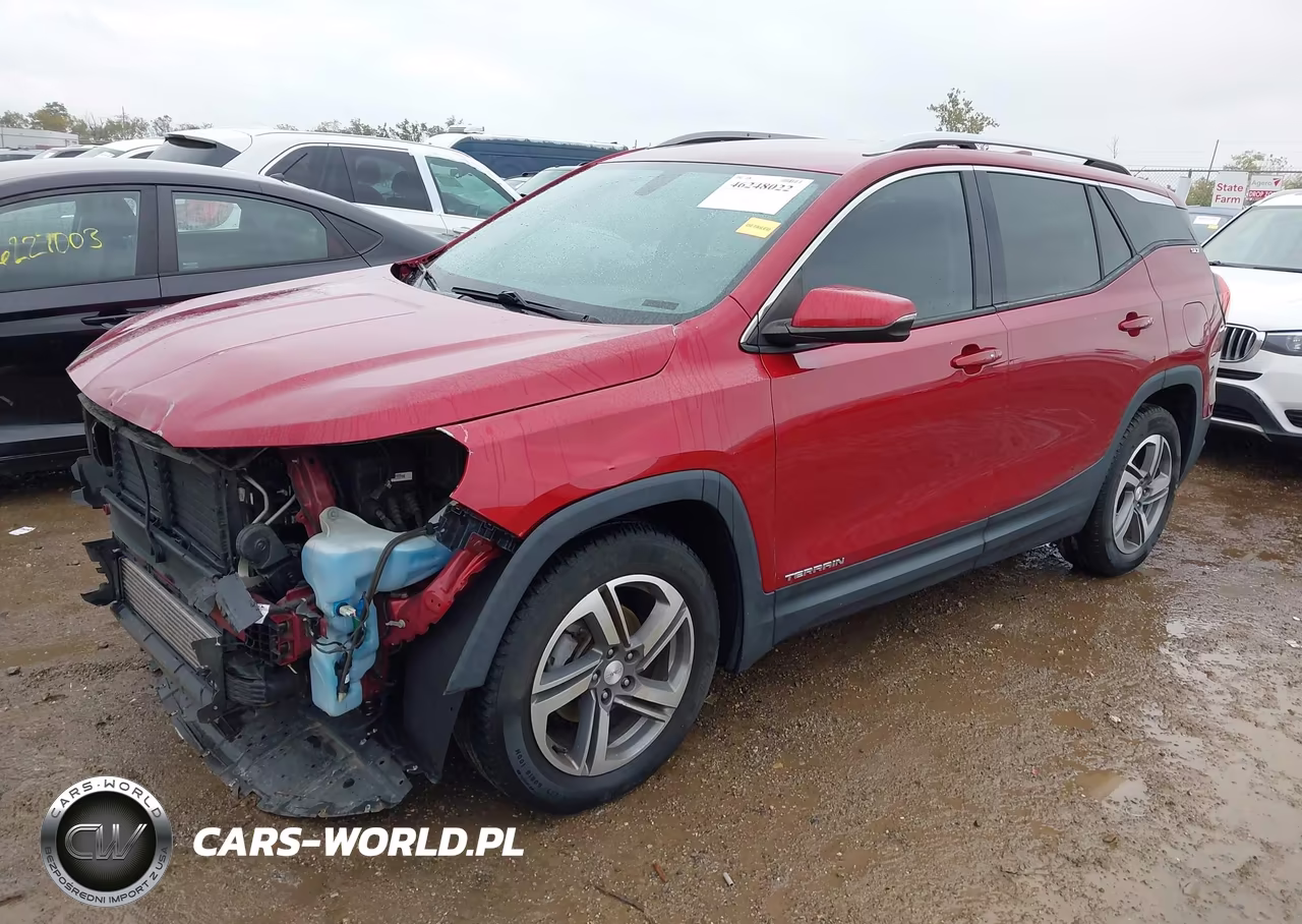 2019 GMC Terrain Slt VIN:3GKALPEV9KL249982 - 2