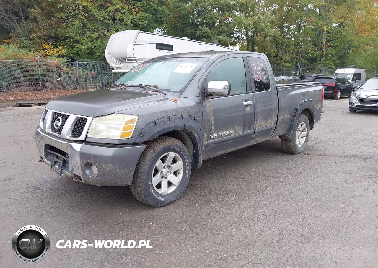 2005 Nissan Titan Le VIN:1N6AA06B45N570424 - 2
