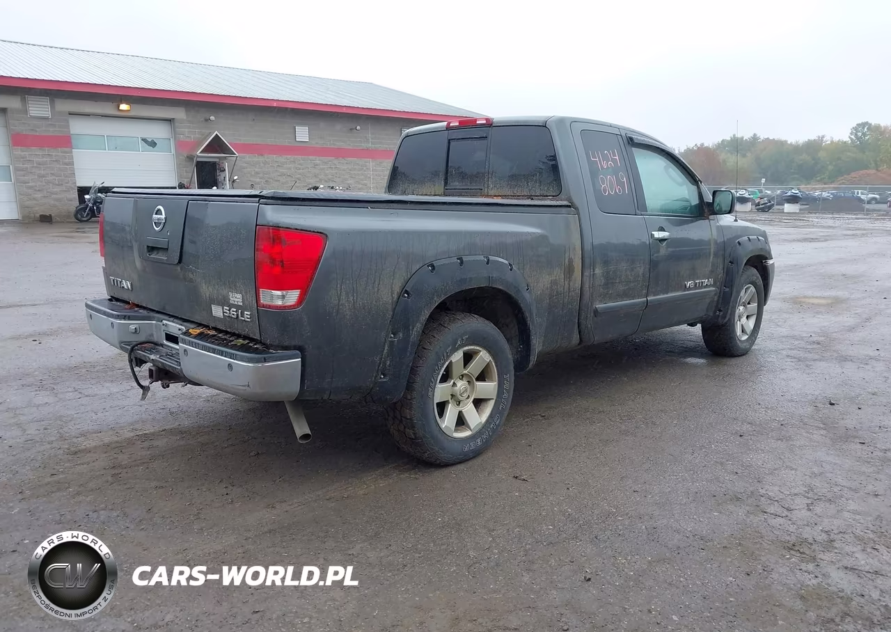 2005 Nissan Titan Le VIN:1N6AA06B45N570424 - 4