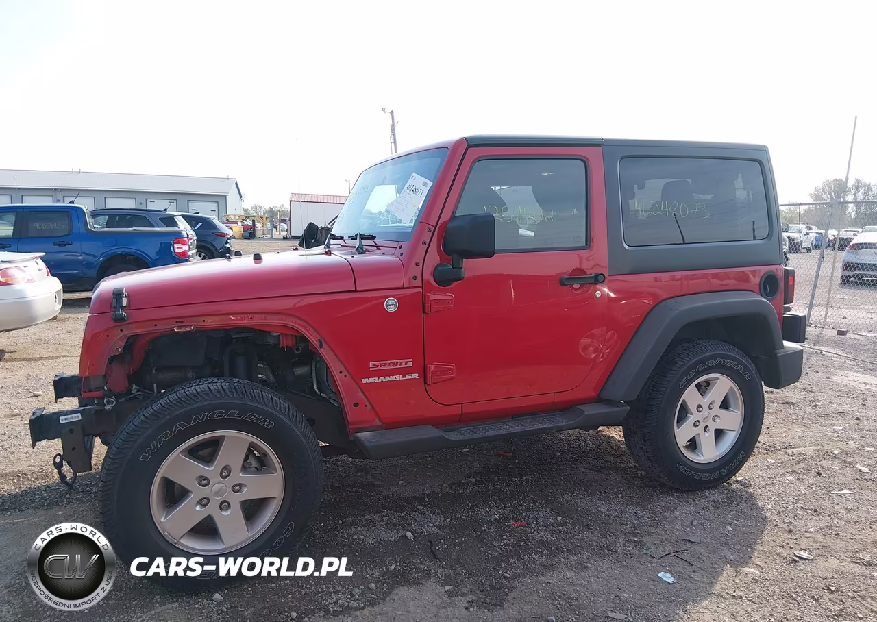 2011 Jeep Wrangler Sport VIN:1J4AA2D18BL574017 - 14