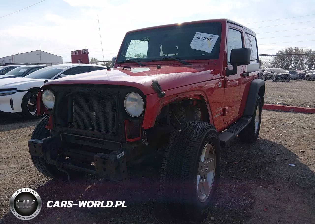 2011 Jeep Wrangler Sport VIN:1J4AA2D18BL574017 - 2