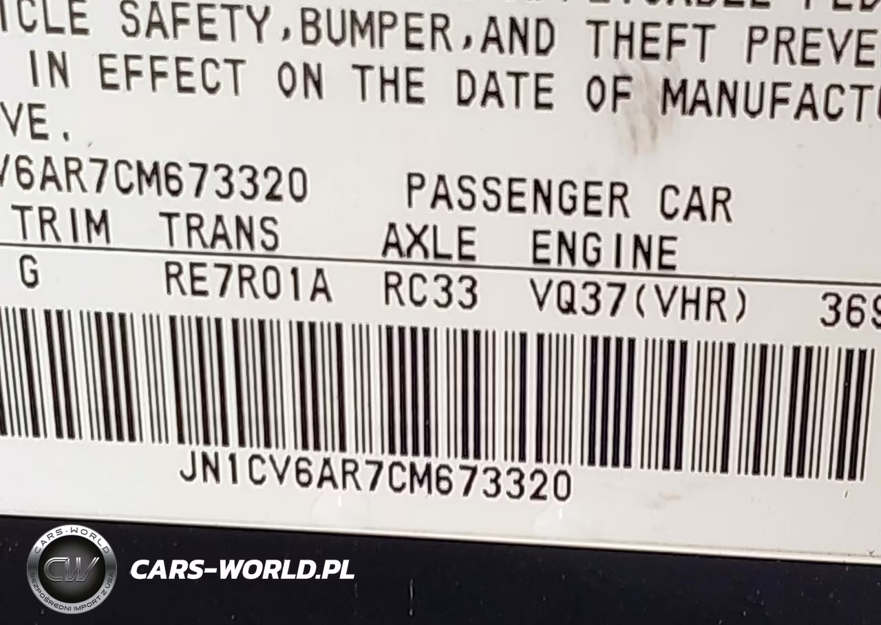 2012 Infiniti G37X VIN:JN1CV6AR7CM673320 - 9