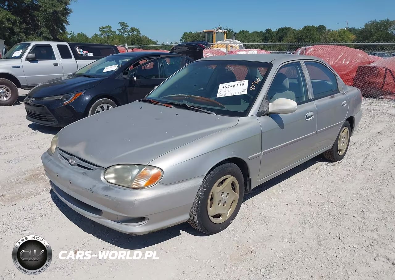 2001 Kia Sephia Ls VIN:KNAFB121115093497 - 2