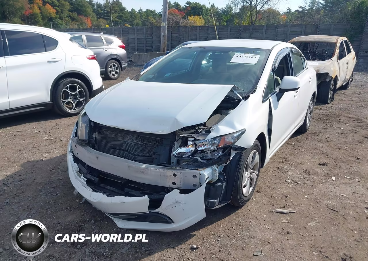 2013 Honda Civic Lx VIN:2HGFB2F52DH537748 - 2